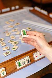 Aprs Mahj Themed Luxury Portable Acrylic American Mahjong Tile Set for 4 Players Factory Pre-order - Product Image 4
