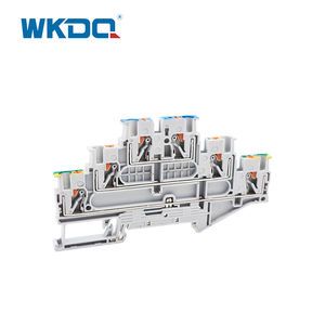 PT 2.5-PE/L/N Terminales de riel DIN Push-In Ground Triple Terminal Block Verde Amarillo - Product Image 4