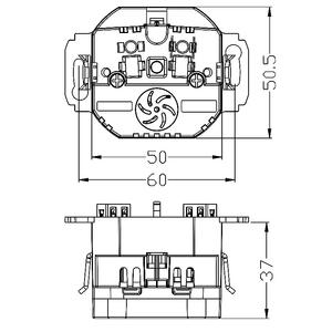 Interrupteur de prise murale électrique européenne 1 à 2 prise Schuko adaptateur de voyage EU avec interrupteur de prise de terre avec <span class=keywords><strong>USB</strong></span> - Product Image 4