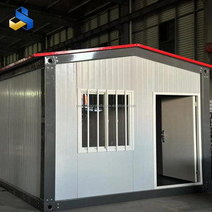 Maison préfabriquée moderne et portable, <span class=keywords><strong>chalet</strong></span> en bois et acier, conception de maison conteneur pour usage de bureau avec panneaux sandwich - Product Image 4