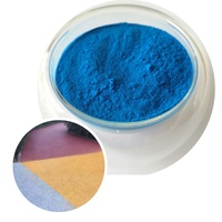 Pigment d'oxyde ferrique bleu pour béton et ciment