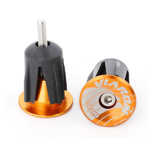 Bouchons de guidon Viaron en alliage d'aluminium cylindriques durables pour vélo de montagne - Product Image 4