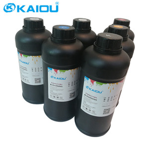 Sans substances nocives uv encre d'impression flexographique C M Y K Blanc Brillant (Vernis) uv encre dx5 - Product Image 3