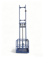 Ascenseur de fret électrique hydraulique industriel vertical mural pour entrepôt, élévateur domestique, hauteur de levage 2-10m, 500kg