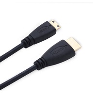 Câble Mini HDMI HD 2.0 Adaptateur Caméra Ordinateur Portable 4K@60Hz, Mini HDMI vers HDMI Mâle vers Type-A, 1m 1.8m 3m