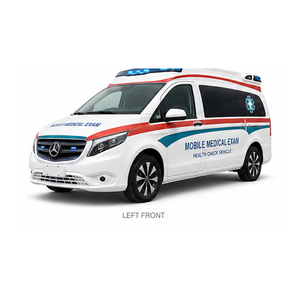 ICU Emergency Medical Ambulance Vehicle Patient Transport Rescue <strong>Car</strong> Mobile Medical <strong>Exam</strong> Health Check Van Hospital First Aid Van - Product Image 3