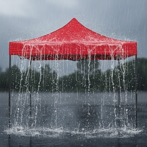 Carpa Comercial Plegable de 10x10 Pies, Portátil, Impermeable, para Exteriores, Gazebo, Ferias Comerciales, Mercados, Kiosco de Vendedores, con Logotipo Personalizado - Product Image 5