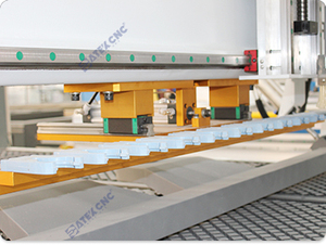 High-Stability Framed CK-1325-T CNC Router with Dual-<strong>Layer</strong> Bed and Automatic Lubrication for Prolonged Mold Making - Product Image 5