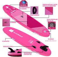 En stock planches de sup gonflables planches à pagaie planche à pagaie debout jeu d'eau surf accessoires standard Isup