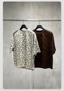 Fabricants de vêtements, t-shirt <span class=keywords><strong>à</strong></span> manches courtes <span class=keywords><strong>à</strong></span> col rond, imprimé <span class=keywords><strong>l</strong></span>éopard rétro, taille grande, ample, pour hommes, personnalisé, 240 g, nouveau, été - Product Image 2