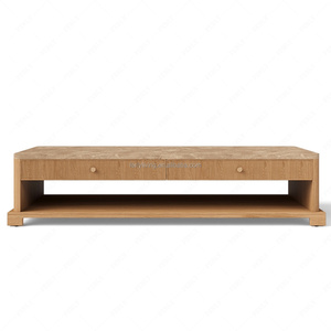 FERLY Modern Coffee <strong>Table</strong> with Marble Top Round Center <strong>Table</strong> for Living Room Furniture - Product Image 4