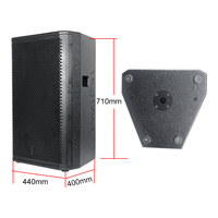 Enceinte Professionnelle DJ Personnalisée 2-3 Voies 15 Pouces 2000W 500-1000 Watts, Subwoofer Basse Actif Passif pour Fêtes