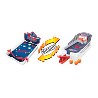 Jouet éducatif pour enfants personnalisé en plastique intelligent de bureau 2 en 1 Mini jouets de basket-ball pour les doigts Jeu de tir sur table de flipper