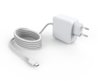 Adaptateur secteur mural GaN 65 W à connexion PD pour ordinateur portable/tablette/téléphone portable et autres appareils électroniques – Vente directe usine