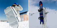 OEM/ODM Sac à dos de grande capacité pour le ski et le snowboard Sac à bandoulière étanche pour le ski de voyage en plein air