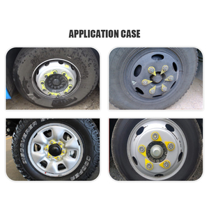 32 33 35MM Material de PU Tornillo de gran tamaño Comprobación Producto DE <span class=keywords><strong>SEGURIDAD</strong></span> Indicador de tuerca de rueda Indicadores de tuerca de rueda suelta - Product Image 4