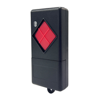 Pour DICKERT 27.015 mhz MAHS27-01 MAHS27-04 Garage télécommande boutons rouges émetteur portable