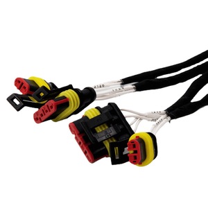 Faisceau de câblage AichieTech 1 mètre, isolation PVC, âme en cuivre, IP65, adaptateur de connecteur ECU automobile - Product Image 2