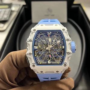 Reloj Mecánico Automático de Lujo Clásico para Hombre 2025, Caja de Acero de Precisión, Cristal, Movimiento, Correa de Silicona - Product Image 1