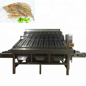 prawn grader sorting equipment shrimp fish prawn sorting grading cleaning machine shrimp size sorting machine