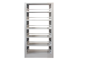 Libreria Professionale in <span class=keywords><strong>Metallo</strong></span> a 5 Livelli Regolabili, Scaffale in Acciaio per Scuola, Biblioteca, Camera da Letto e Ufficio - Product Image 2