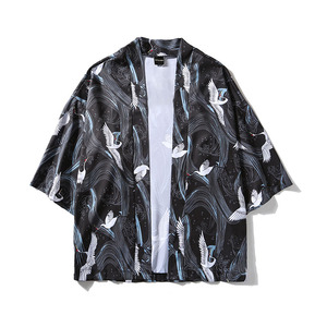 Robes de créateur sur mesure, pyjamas, <span class=keywords><strong>kimono</strong></span> floral, <span class=keywords><strong>kimono</strong></span> de luxe pour homme, polyester, cosplay, <span class=keywords><strong>kimono</strong></span> <span class=keywords><strong>japonais</strong></span> - Product Image 3
