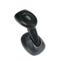 Escáner de Código de Barras USB para Códigos QR 1D/2D, Sensor CMOS, Colores Negro/Amarillo, Uso en Computadoras Móviles
