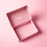 Boîtes d'emballage cadeau en carton ondulé recyclable avec logo pour chaussures, vêtements, boîtes postales en papier, boîtes d'expédition pour petites entreprises