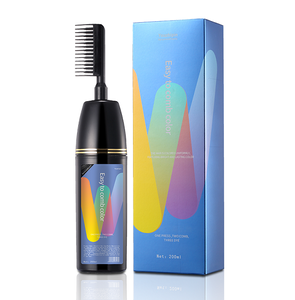 Pettine lavaggio dei <span class=keywords><strong>capelli</strong></span> e tintura di alta qualità prezzo all'ingrosso consegna veloce di caffè nero <span class=keywords><strong>cioccolato</strong></span> castano tinture per <span class=keywords><strong>capelli</strong></span> castano - Product Image 1