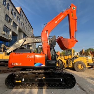 Excavadora Hitachi Japonesa Original con Certificación CE para la Colocación de Tuberías, Excavadora Hitachi Zx130lc Usada - Product Image 1