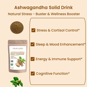 Hoogwaardig Supplement Reishi Champignons Zink Kalmerende Mix Met Vitamine D3, Magnesium & L-Theanine <span class=keywords><strong>Ashwagandha</strong></span> Poeder Voor Slaap - Product Image 4