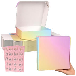 Scatola di spedizione all'ingrosso di E-Commerce in cartone ondulato Kraft marrone ecologico Multi formato per stampa personalizzata - Product Image 1