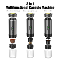 Mini machine à café portable intelligente USB 20 bars avec écran LED, pour boissons chaudes et froides, sans fil, pour voiture et hôtel