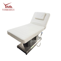 Lit d'extension de cils commercial à 3 moteurs, réglable électriquement, pour spa et salon de beauté