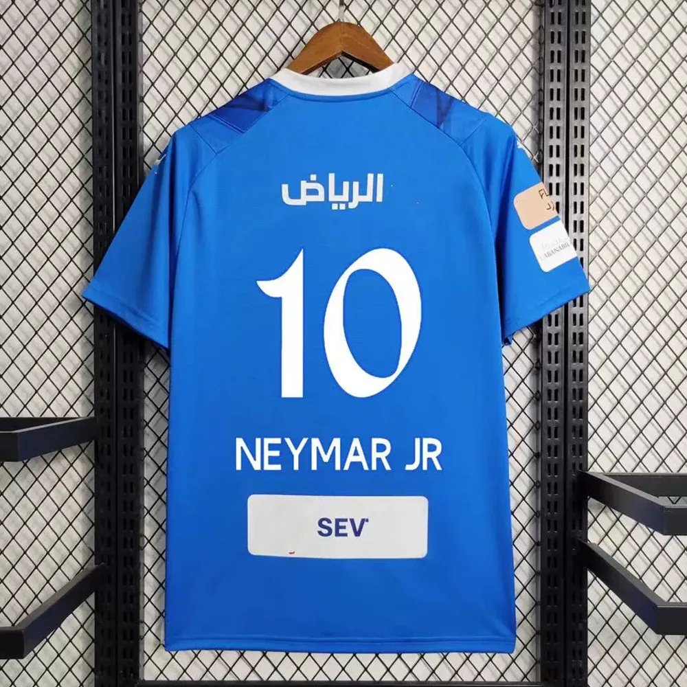 2023-2024 In Stock Thailand Quality 1:1 Original Fans Version NEYMAR JR 10 Custom Home Away Men Football Shirt Soccer Jerseys