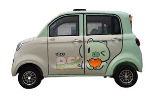 ราคาโรงงาน รถยนต์ไฟฟ้าสี่ล้อใหม่ Ev Mini สำหรับครอบครัวและผู้ใหญ่ ยานยนต์พลังงานใหม่ FSL S-9s ระยะทาง <100 กม. มอเตอร์ 50 กิโลวัตต์ - Product Image 5