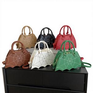 Sac à main fantaisie en forme de toile d'araignée, sac à bandoulière gothique avec sangle amovible pour le streetwear Y2K et Halloween - Product Image 1