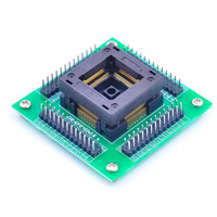 Banco de prueba de accesorio de adaptación de quemador IC LQFP100 banco de prueba asiento de quemador de IC banco de envejecimiento TQFP100 programador