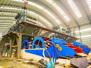 เครื่องล้างทรายซิลิกาแบบล้อคู่ LDHB 2LD36-100-2442J และโรงงานแยกน้ำสำหรับขาย - Product Image 3