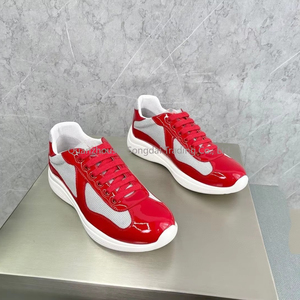 <span class=keywords><strong>Scarpe</strong></span> <span class=keywords><strong>da</strong></span> ginnastica <span class=keywords><strong>da</strong></span> <span class=keywords><strong>uomo</strong></span> in vera pelle stile retrò 2026, sneakers patchwork <span class=keywords><strong>da</strong></span> passeggio e corsa, modello Top Designer - Product Image 2