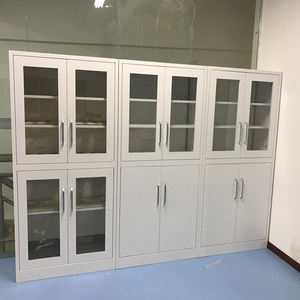 ห้องปฏิบัติการเฟอร์นิเจอร์เหล็กสวิงประตูตัวอย่างการจัดเก็บแผนตู้ - Product Image 2