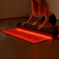 Matras Terapi Cahaya Merah 560 LED untuk Seluruh Tubuh 2215*700mm, Pad Terapi Inframerah 660nm 850nm, Perangkat Kesehatan Berdaya Tinggi