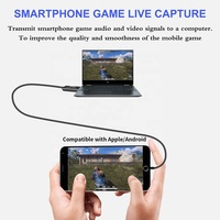 Carte de capture vidéo HDMI vers USB 2.0 pour enregistrement Full HD 1080p et diffusion en direct de jeux