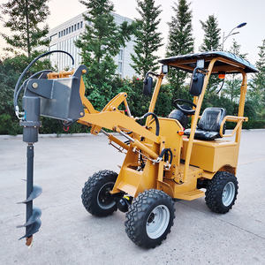 รถตักดินไฟฟ้าขนาดเล็กสำหรับใช้ในฟาร์มรถตักแบตเตอรี่0.4 0.5 0.9ตันรถปราบดิน - Product Image 4