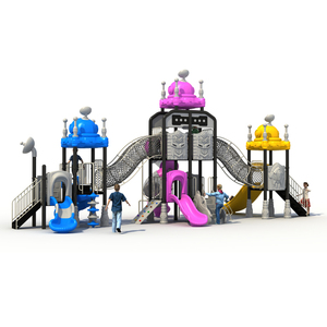 Nhà Sản Xuất Bán Tùy Chỉnh Gia Đình Phiêu Lưu Tất Cả Các Nhựa Trượt Loạt Cho Nhà Trampoline Công Viên Trẻ Em Của Sân Chơi Thép Kim Loại - Product Image 5