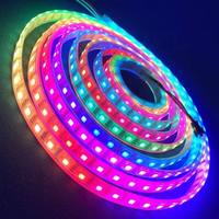 Tira de luces LED 5050 SMD, cinta de luz LED flexible para retroiluminación de TV debajo de la iluminación del gabinete