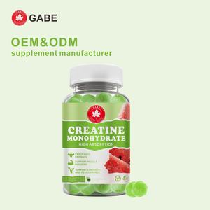 Fabricant de compléments alimentaires personnalisés Créatine monohydrate Gummy Croissance musculaire Soutien énergétique Compléments alimentaires pour adultes Fitness OEM Gummies - Product Image 5