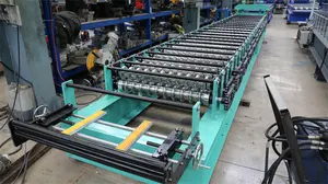 Automatic Color Steel Corrugated Roof Sheet Making Roll Forming Machine