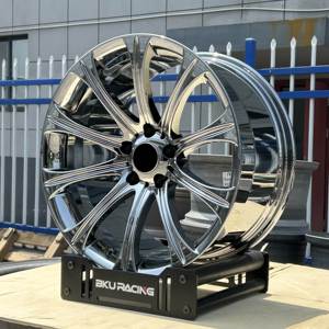 Rines de Aleación de Cromo Personalizados Bku Style 166 Forged 5X120 de 18 19 <span class=keywords><strong>20</strong></span> Pulgadas para <span class=keywords><strong>BMW</strong></span> F30 F35 F32 F36 <span class=keywords><strong>M5</strong></span> M6 E60 325i 545i 550i - Product Image 5