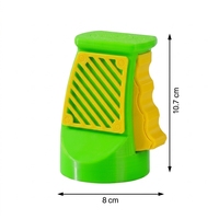 Ouvre-boîte manuel portable 2-en-1 en plastique, écologique, durable et réutilisable, pour la maison, la cuisine, les fêtes et l'usage quotidien